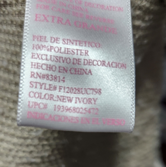 COZY SHERPA size XL  super soft pullover with pockets - Picture 11 of 11